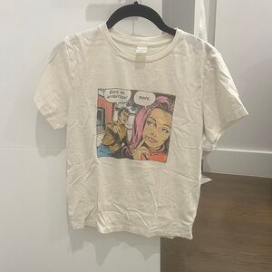 REDONE Graphic T-Shirt - Cream